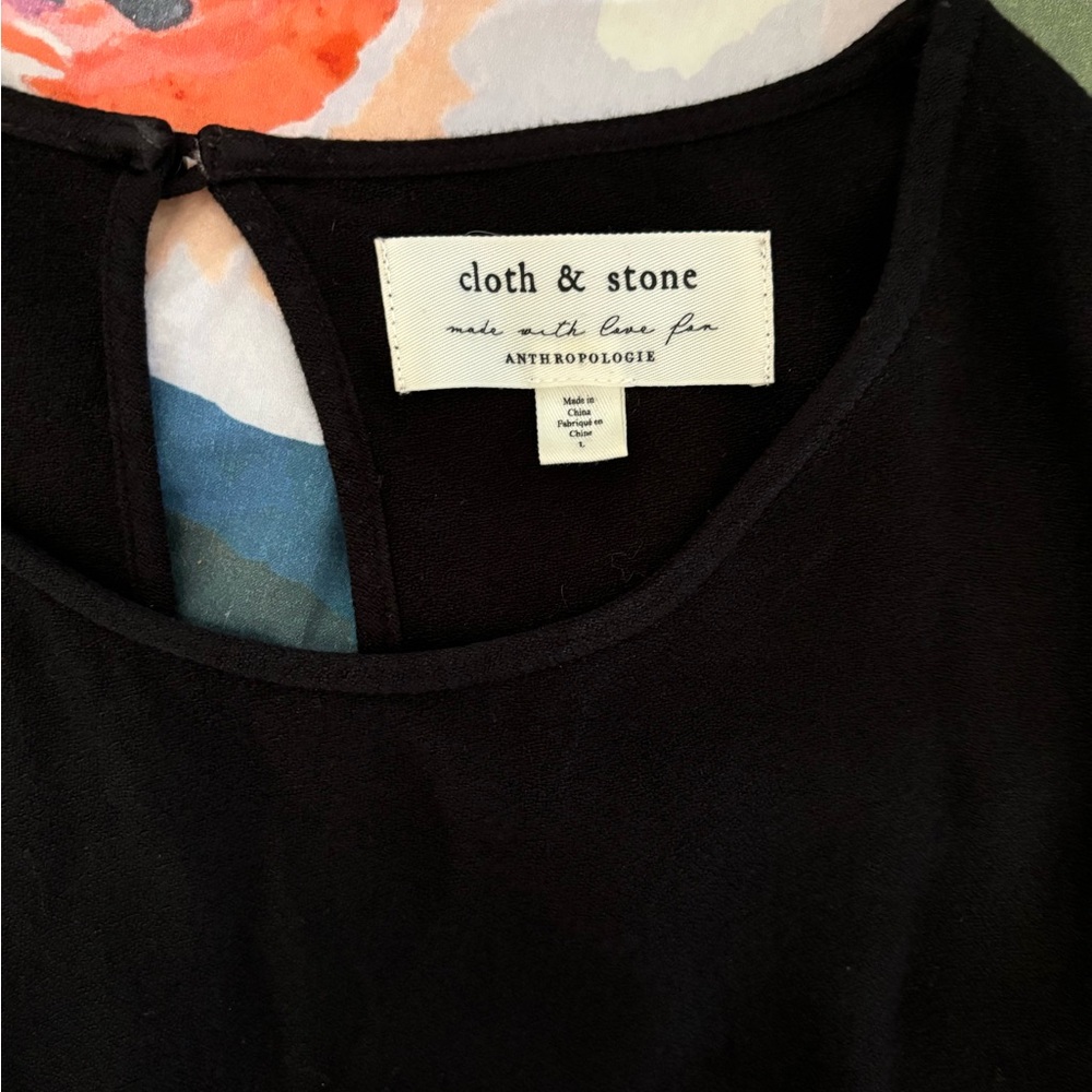 cloth & stone Black Women's Top - Picture 1 of 3